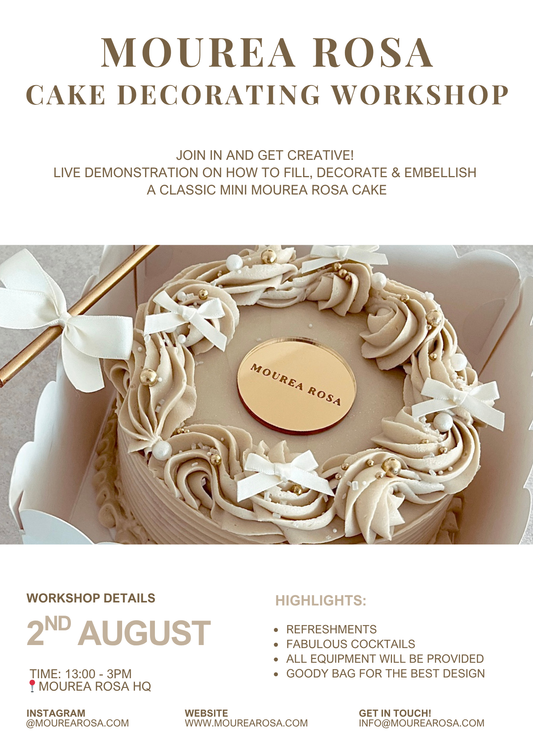 FROST & FLORALS CAKE DECORATING WORKSHOP